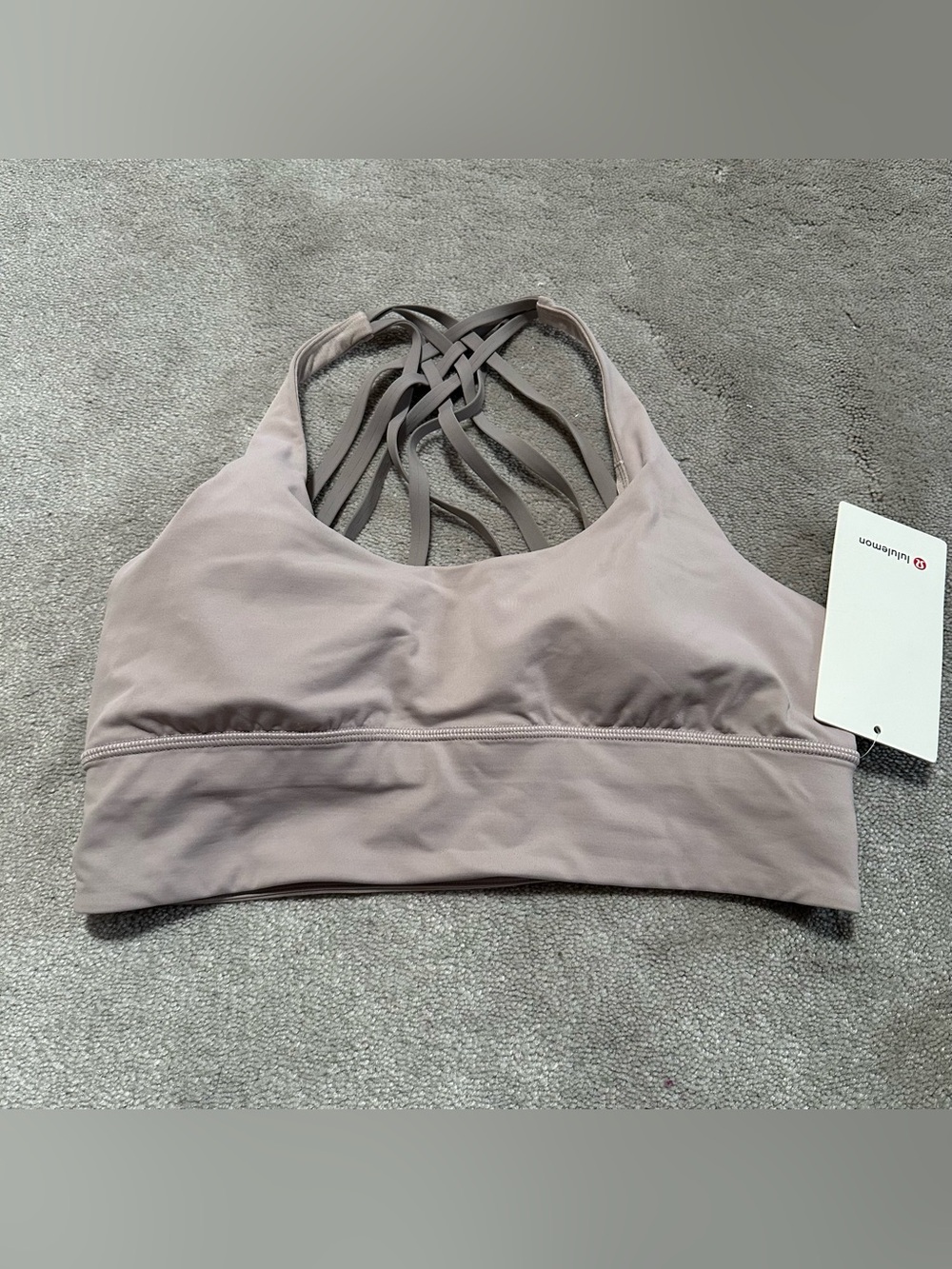 Lululemon Free To Be Moved Bra - PWMV/DKCH SZ 10